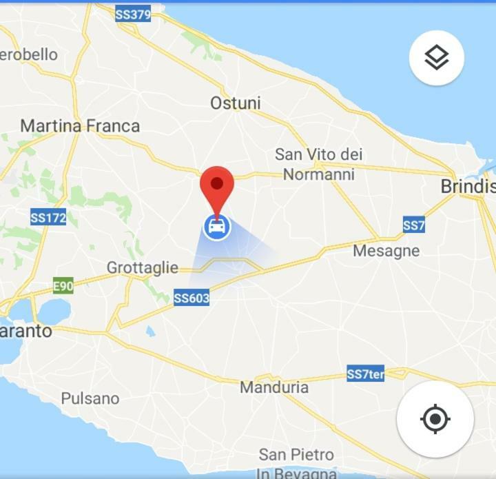 切列梅萨皮卡Masseria Cervellera公寓 外观 照片